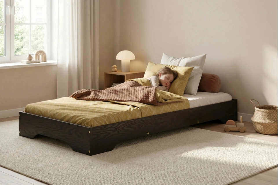 Bodenbett für Kleinkinder: Warum es für Entwicklung und Sicherheit die beste Wahl ist 